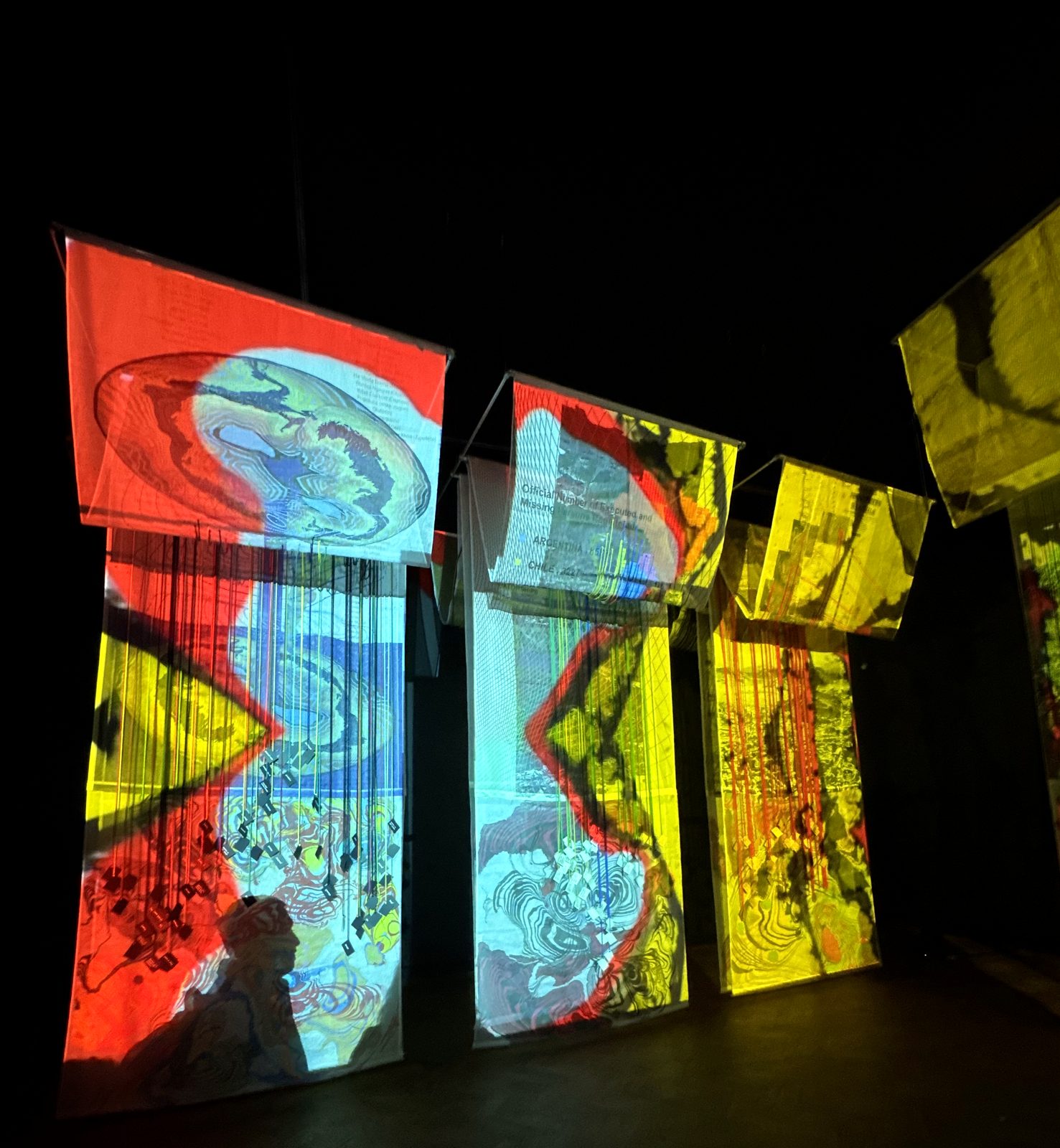 Counter-Cartographies of Resistance, by Voluspa Jarpa, at the Francisco Carolinum.