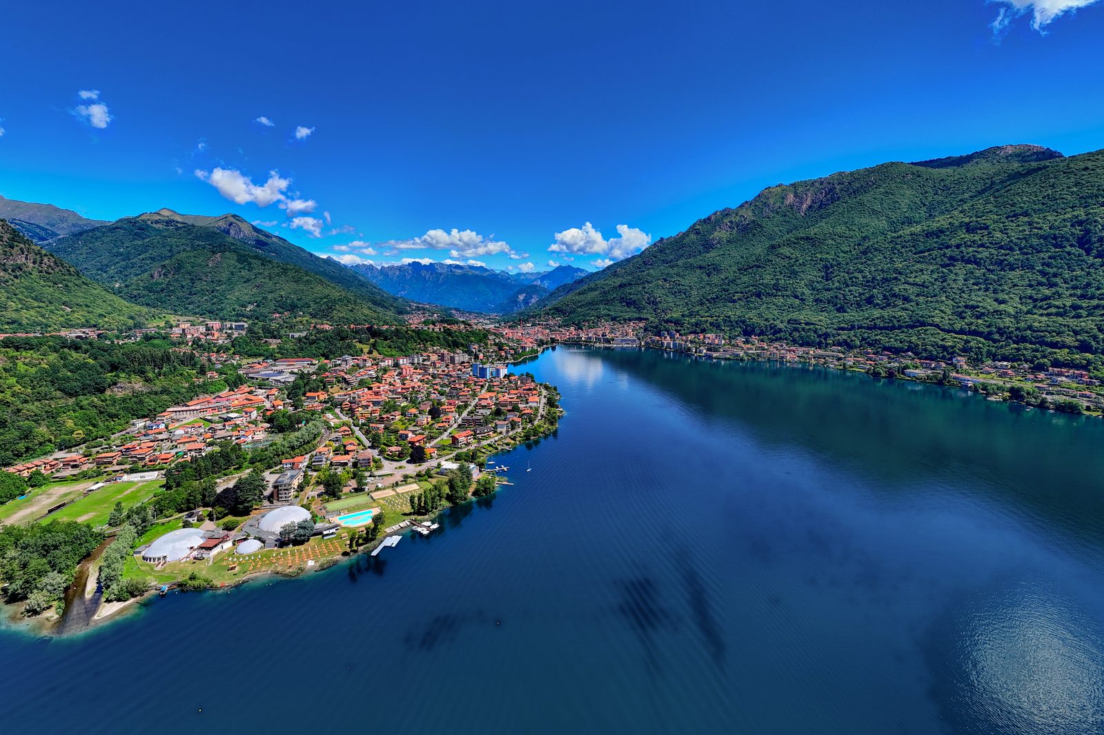 Omegna, on Lake Orta.
